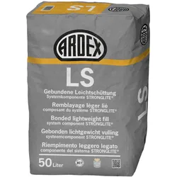 Ardex LS Gebundene Leichtschüttung 16 kg Papiersack = 50 Liter