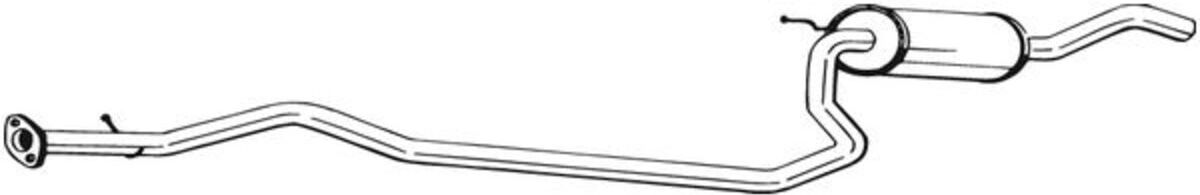 Mittelschalldämpfer BOSAL 286-323