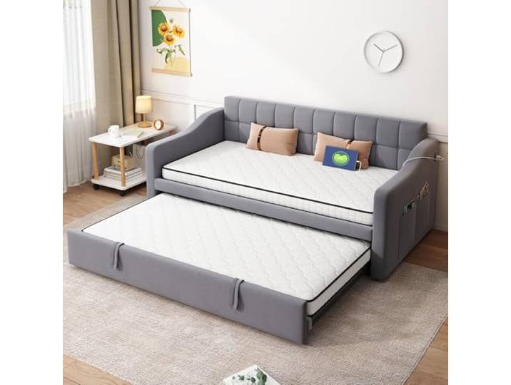 Ball & Cast Topper 90x190cm Matratzenauflage 10cm hoch H3 Zertifiziert & ergonomisch für unbequeme Matratze, Boxspringbett & Gästebett