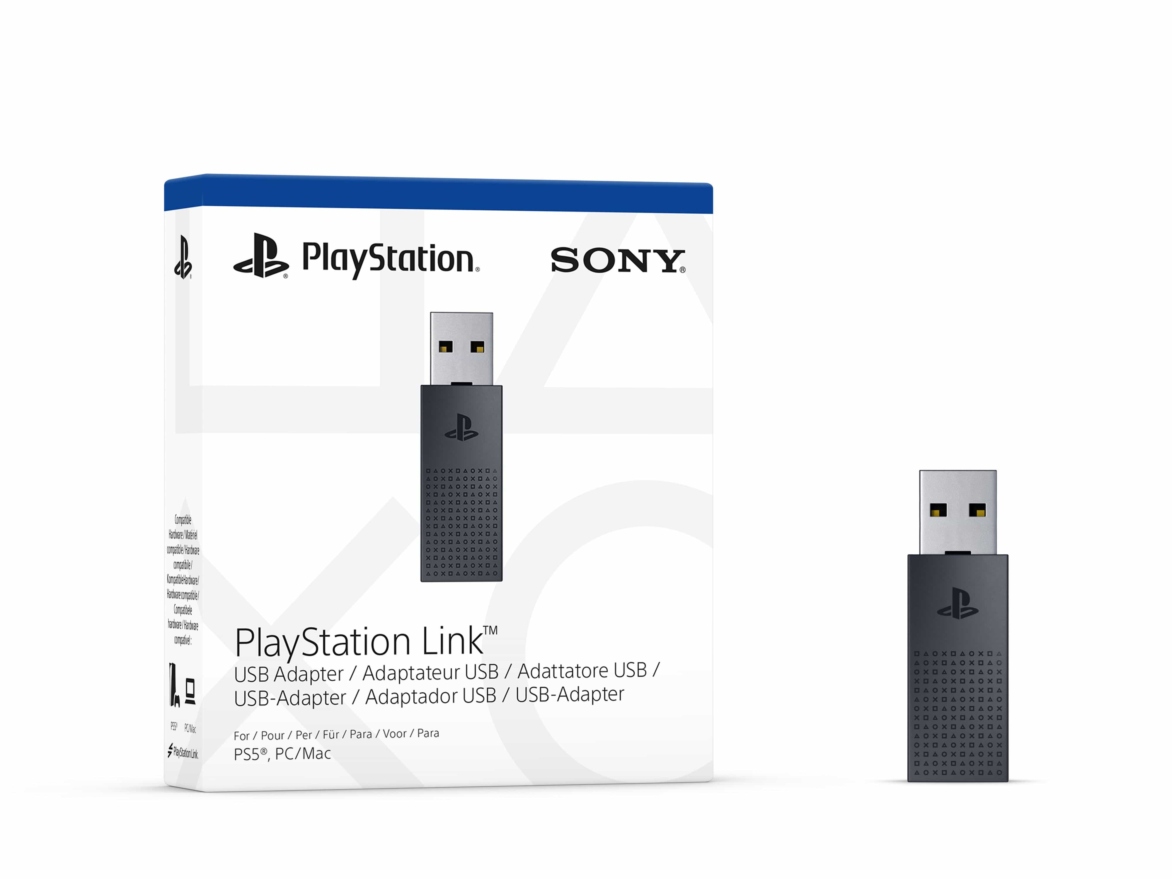 Sony PlayStation Link USB Adapter PC/PlayStation 5 kabelgebunden (Schwarz) 1000039988