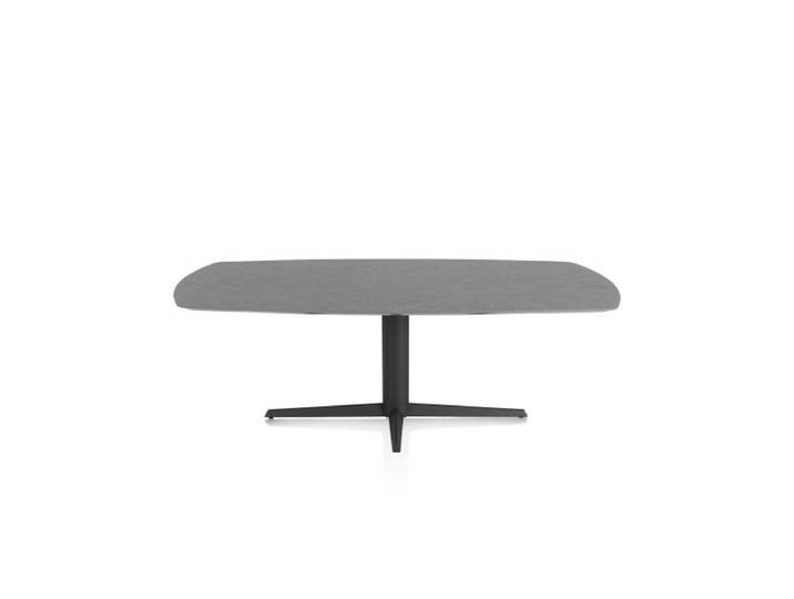 XOOON Saluti Esstisch oval 210 x 105 cm Zentraler Sternfuß HPL