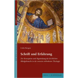 Bergen:Schrift und Erfahrung, Fachbücher von Colin D. Bergen