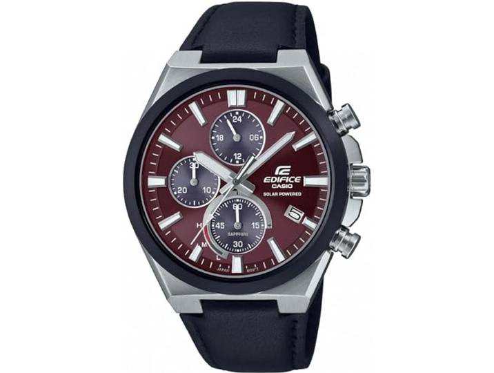 Casio Efs-s630bl-5avuef polshorloge, eenheidsmaat, Bruin, band