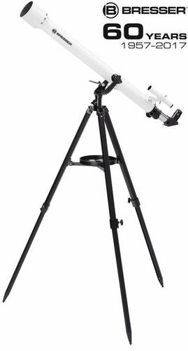 Bresser Optik Classic 60/900 AZ Linsen-Teleskop Azimutal Achromatisch Vergrößerung 45 bis 338 x
