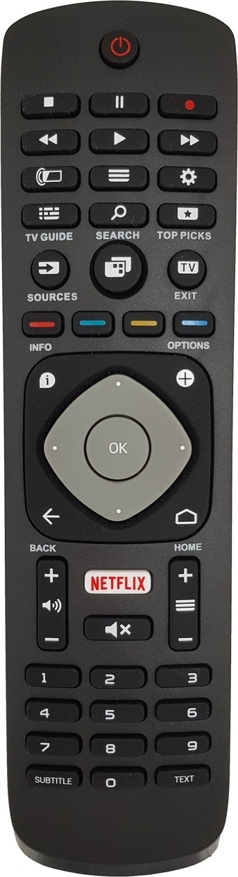 Belife vervangingsafstandsbediening voor Philips TV, modelnummer 996596003606