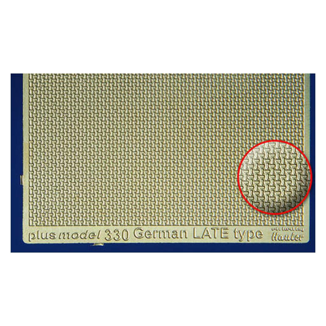 Plus Model German Late Engraved Plate (23800306)