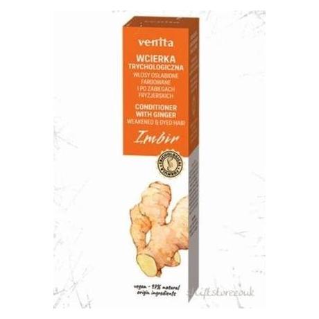Venita Trichologische Ingwer-Lotion für geschwächtes gefärbtes Haar nach dem Friseurbesuch (100 ml) (44153119)