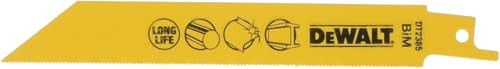 DeWalt DT2385 BI-Metal metaalzaagbladen voor plaatstaal, buizen en profielen, Lengte: 152 mm, Tandverdeling: 1,1 mm