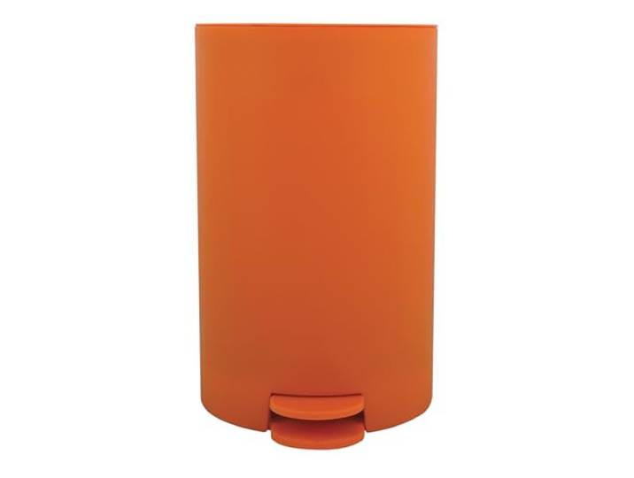 MSV Cosmetica-emmer Osaki vuilnisemmer, pedaalemmer, afvalemmer, 3 liter, met uitneembare binnenemmer, oranje