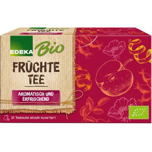 Edeka Tee Früchtetee, BIO, Früchtetee, 40 g, 20 Beutel