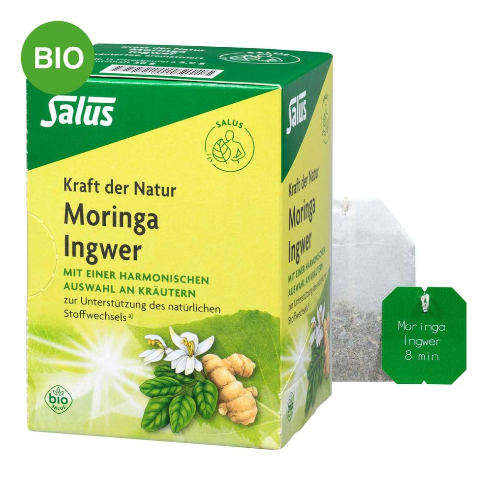SALUS Pharma GmbH Moringa Ingwer Kräutertee Kraft der Natur Salus 00699796