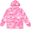 Code Five 3969 Men's Camo Pullover Hoodie in Pink Woodland size Medium LA3969