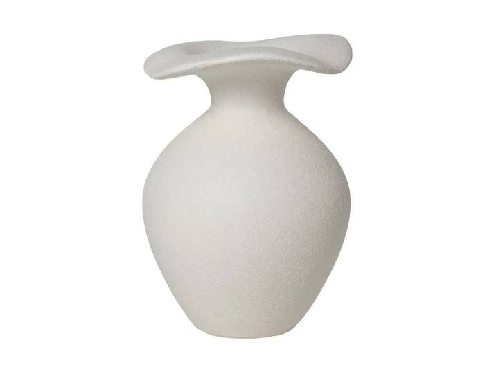Broste Copenhagen Vase Florentina XS 14 cm Blanc