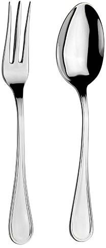 Arthur Price Classic Britannia Serving Spoon & Fork Set