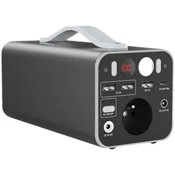 DLH CHARGING STATION 156WH 220V USB-C/USB-A (150 W), USB Ladegerät, Schwarz