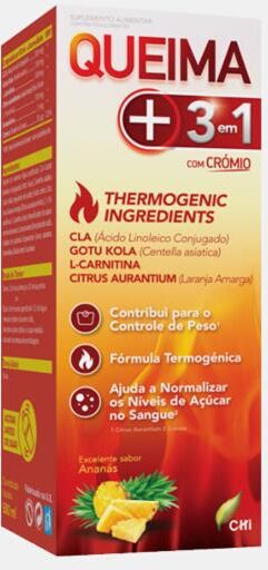 CHI® QUEIMA+ 3 EM 1 C/ CROMIO 500ml