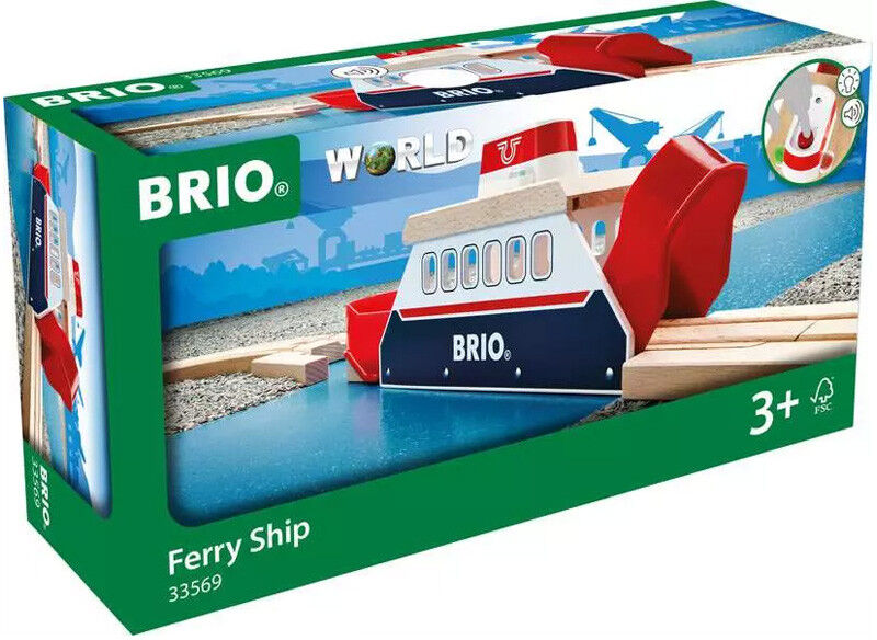 Coffret World : Navire de Transfert Son et Lumières - BRIO