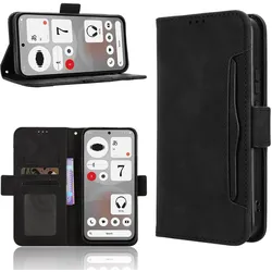 Cover-Discount Nothing Phone (4b) - Etui viele Kartenfächer (Nothing Phone (4b)), Smartphone Hülle, Schwarz