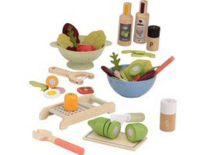 LUPILU® Set de jeu : burger et frites ou à gâteaux ou à salade