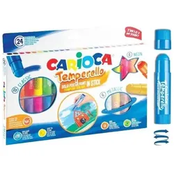 Carioca, Malstifte, Stiftfarben in 24 Farben (24x)