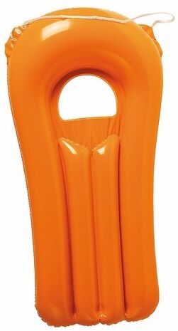Matelas gonflable personnalisé Wave PVC bleu orange