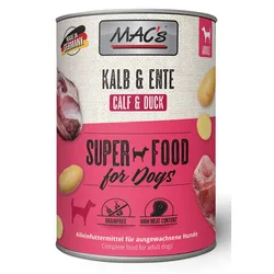 MAC ́s DOG Kalb & Ente 6x400 g