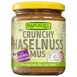 Rapunzel Haselnussmus Crunchy bio