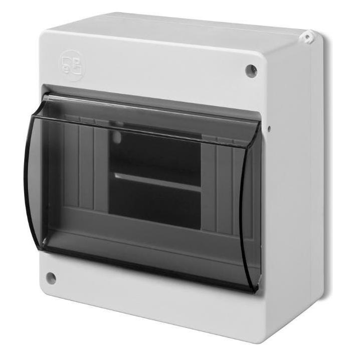 Elektro-Plast 1 x 6 modulare Schaltanlage IP20 mit Rauchschutzhaube MINI S-6 N+PE (2306-11) (2306-11)