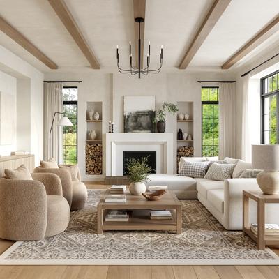 Nuloom Becca Traditional Tiled Area Rug