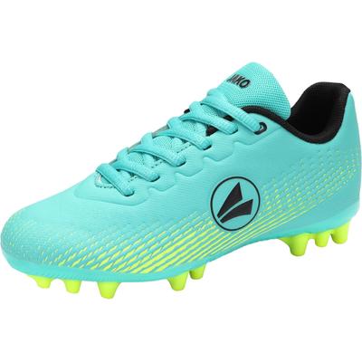 Fußballschuh JAKO "J-SFG Skill", Herren, Gr. 40, schnell trocknend, blau (türkis, lime), Synthetik, Schuhe Fußballschuh, für Rasen