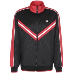 FILA, Herren, Laufjacke, Trainingsjacke Tauri (XL), Rot, Schwarz