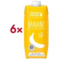 beckers bester Fruchtsaftgetränk »Bananen - Nektar« 6 Stück je 0,75 L