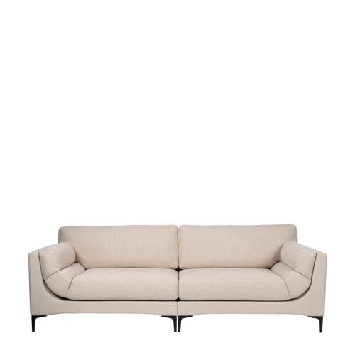 Zuiver 3-zitsbank Balcony beige