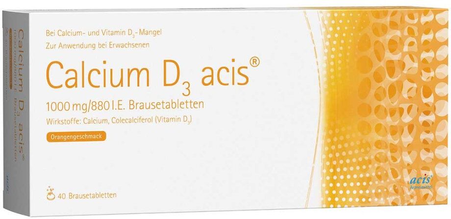 Calcium D3 acis 1000mg/880 internationale Einheiten