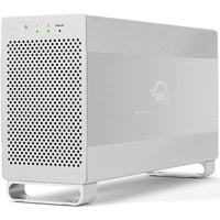 Mercury Elite Pro Dual, Laufwerksgehäuse silber, Performance RAID Enclosure, USB 3.2, eSATA