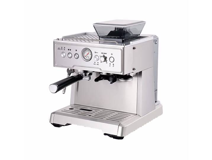Ohmex OHM-XPS-7303 Espresso Kaffeemaschine – Siebträgermaschine/Espressomaschine – silber