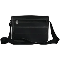 Be.ez Umhängetasche für 7-10 Zoll Tablet (10"), Notebooktasche, Schwarz