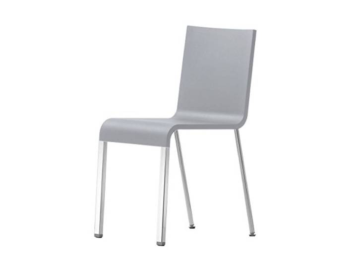 Vitra 440 142 000105 .03 Stuhl, grau stapelbar