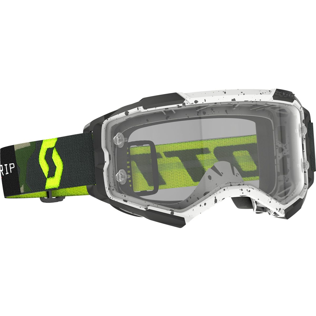 Scott Goggle Fury Brendan Fairclough grey/yellow - clear works (1120) 4110941120113