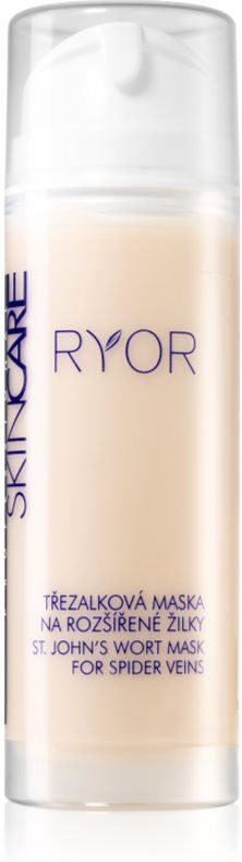 RYOR Skin Care Siant John's Wort Mask with Rutin for enlarged and broken veins 150 ml