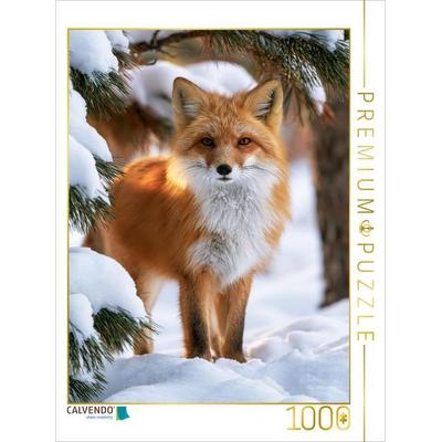 CALVENDO Puzzle Ein Motiv aus dem Kalender Fuchszauber | 1000 Teile Lege-Größe 64x48cm Foto-Puzzle für glückliche Stunden, von , Calvendo Puzzle