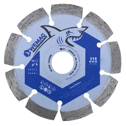 WEMAG Diamanttrennscheibe LASERBETON 230x22,23mm 16 Segmente a 38x2,4x10mm