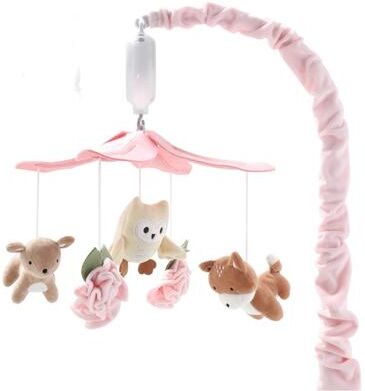 The Peanutshell Little Forest Baby Musical Crib Mobile