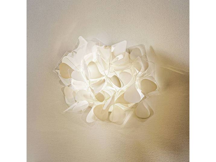 Slamp Designer Wandleuchte Clizia Mama Non Mama, dimmbar, weiß / opal, für Wohn- / Esszimmer, Kunststoff, Design