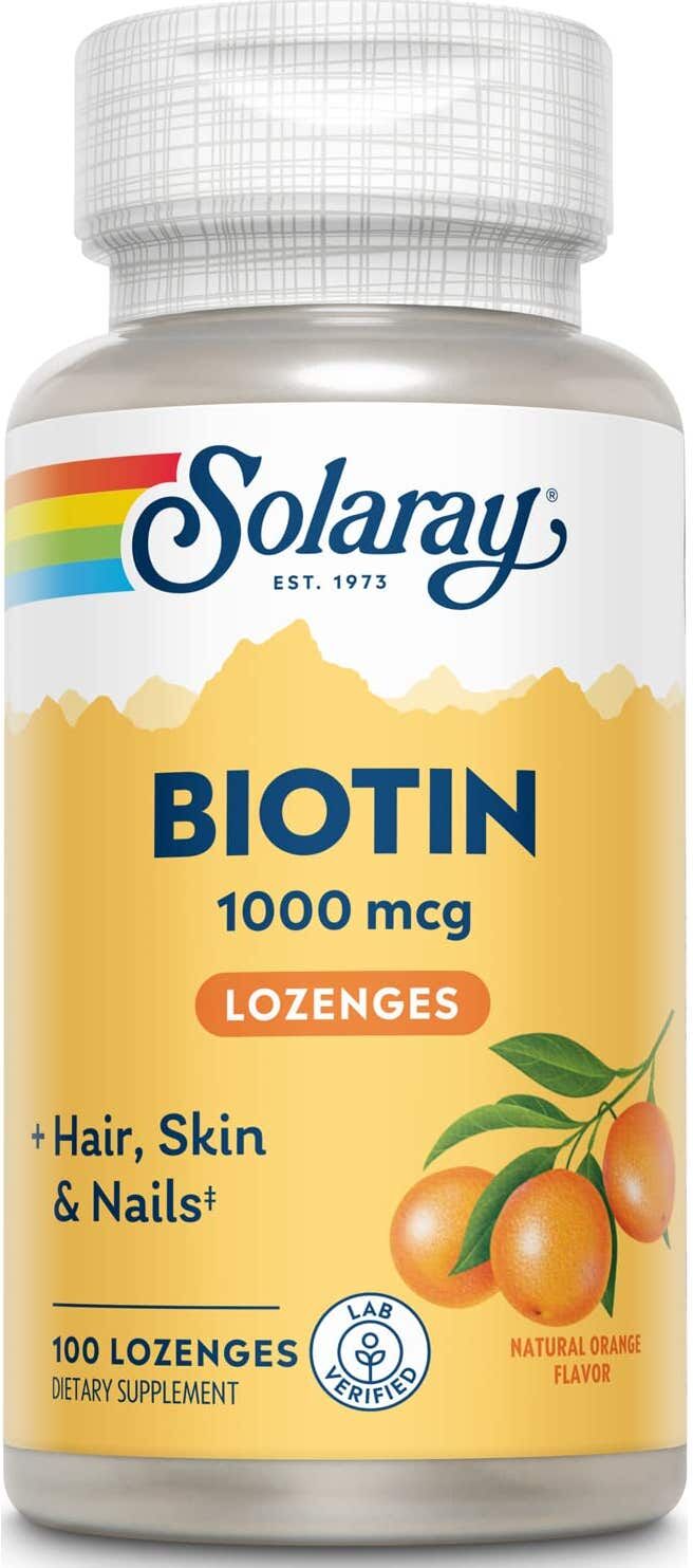 SOLARAY Biotin 1000mcg 100 caps