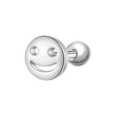 Single-Ohrstecker GLANZSTÜCKE MÜNCHEN "GSM4010", silber, Ohrringe, Damen, 5,3, Silber 925 (Sterlingsilber)