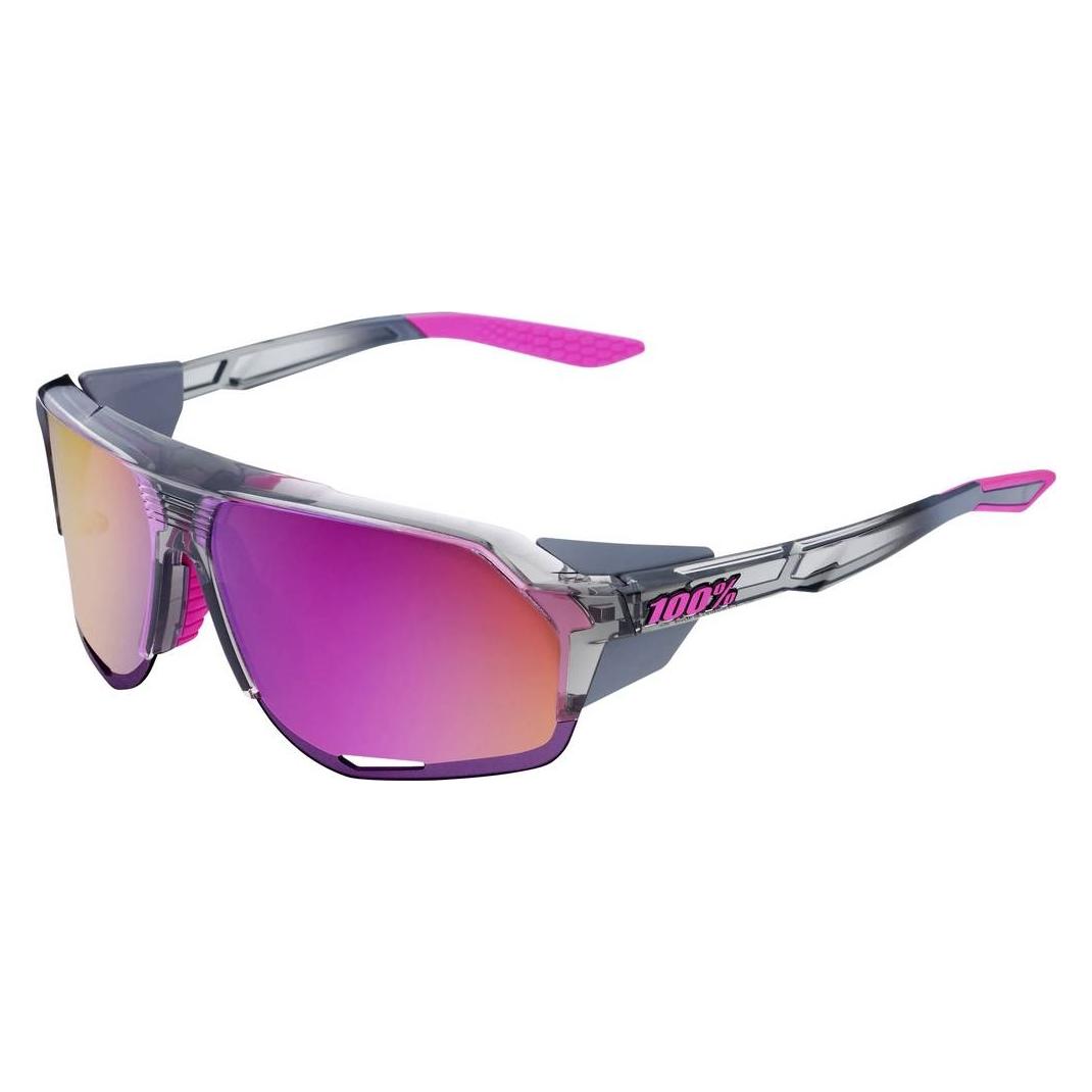 100% Norvik (Grau, Purple Multilayer Mirror) (HU-GLA-2162/2721/unis)