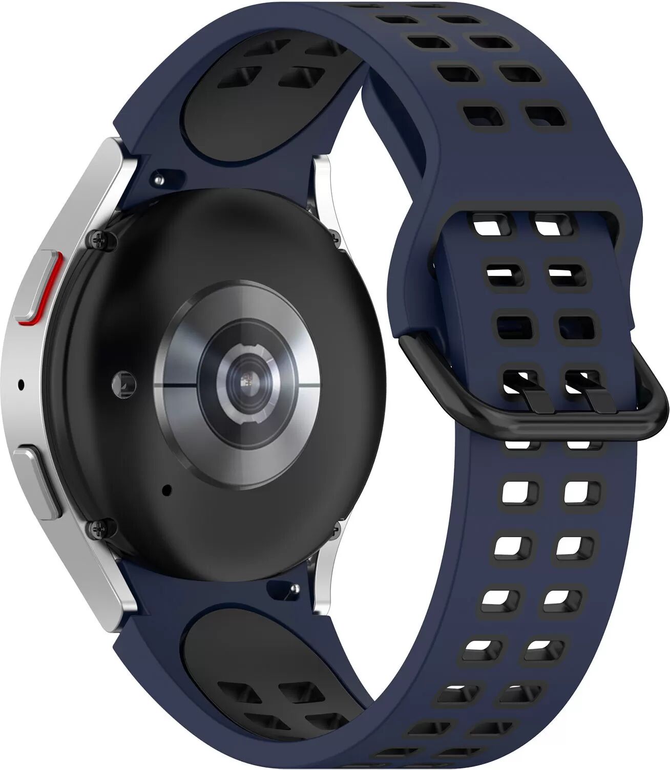 INF Silikon-Uhrenarmband Samsung Galaxy Watch 3 41 mm/4/4 Classic/5/5 Pro Dunkelblau