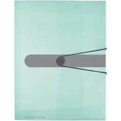 herlitz Heftbox 4 cm DIN A4 transparent minze
