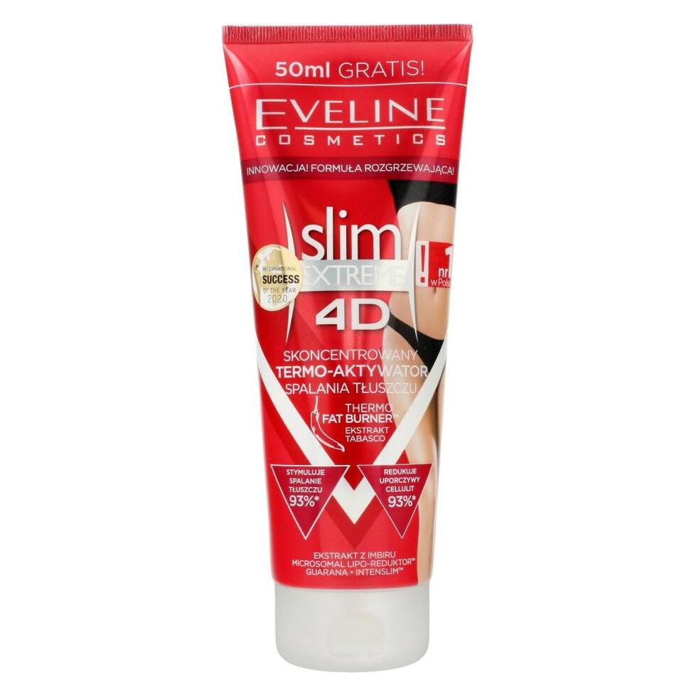 Eveline Cosmetics - Slim Extreme 3D Thermo Fat Burner Slimming Serum Anti-Cellulite - Slimming Serum (250 ml) (5907609316387)